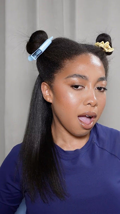 MY BEST SILK PRESS EVER! 😳 #shorts