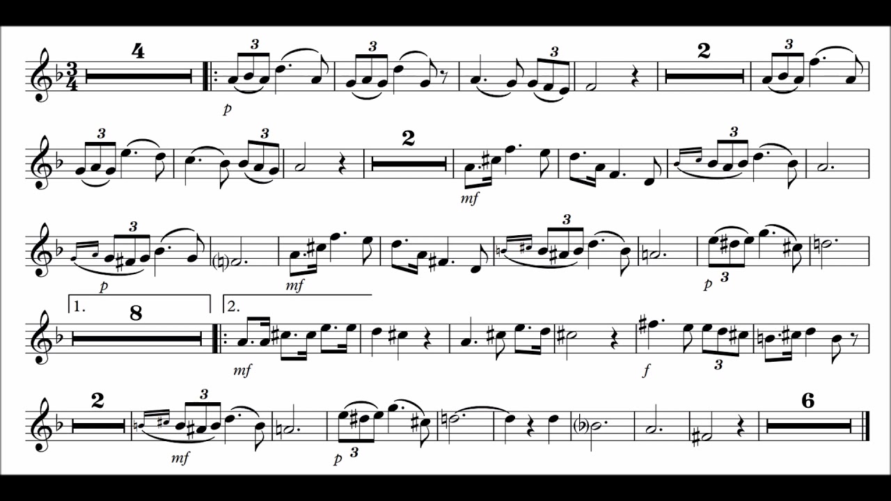 Flute Play-Along - Schubert Serenade - Ständchen - Sheet music