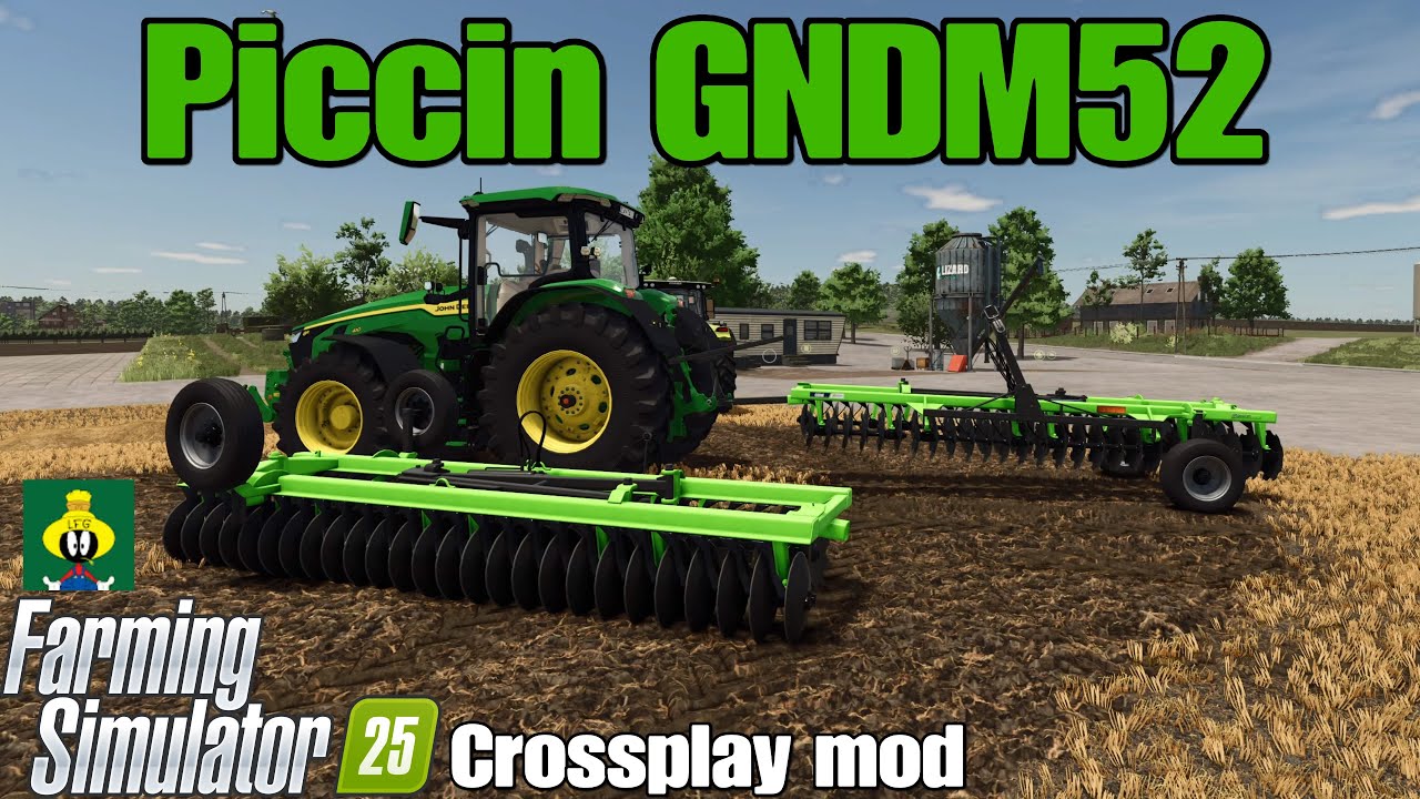 Piccin GNDM52 / FS25 crossplay mod - YouTube