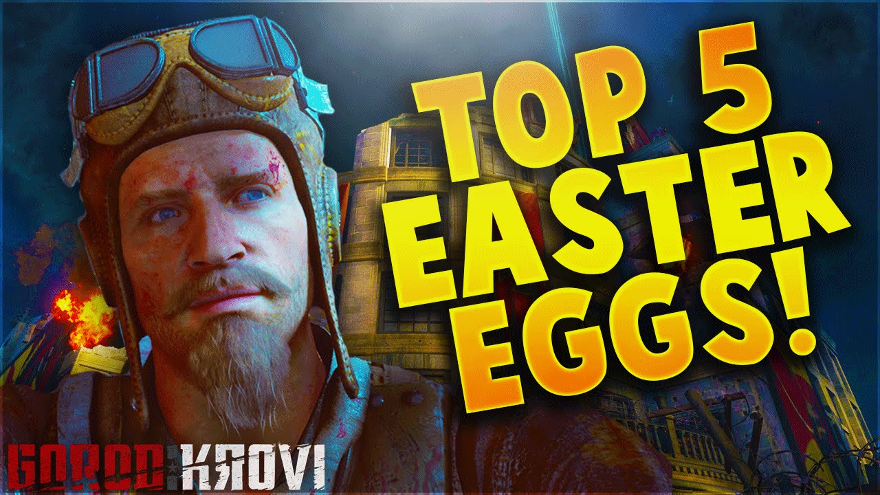 "Top 5 Easter Eggs" on Gorod Krovi! - (Black Ops 3 Zombies Top 5)