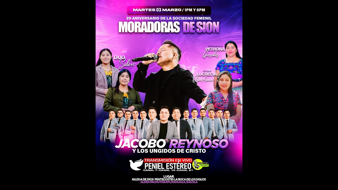 ‼️Jacobo Reynoso y Los Ungidos de Cristo🕊️🔥