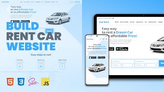 Create a Rent Car Website Responsive (HTML, CSS, Java Script) #2
