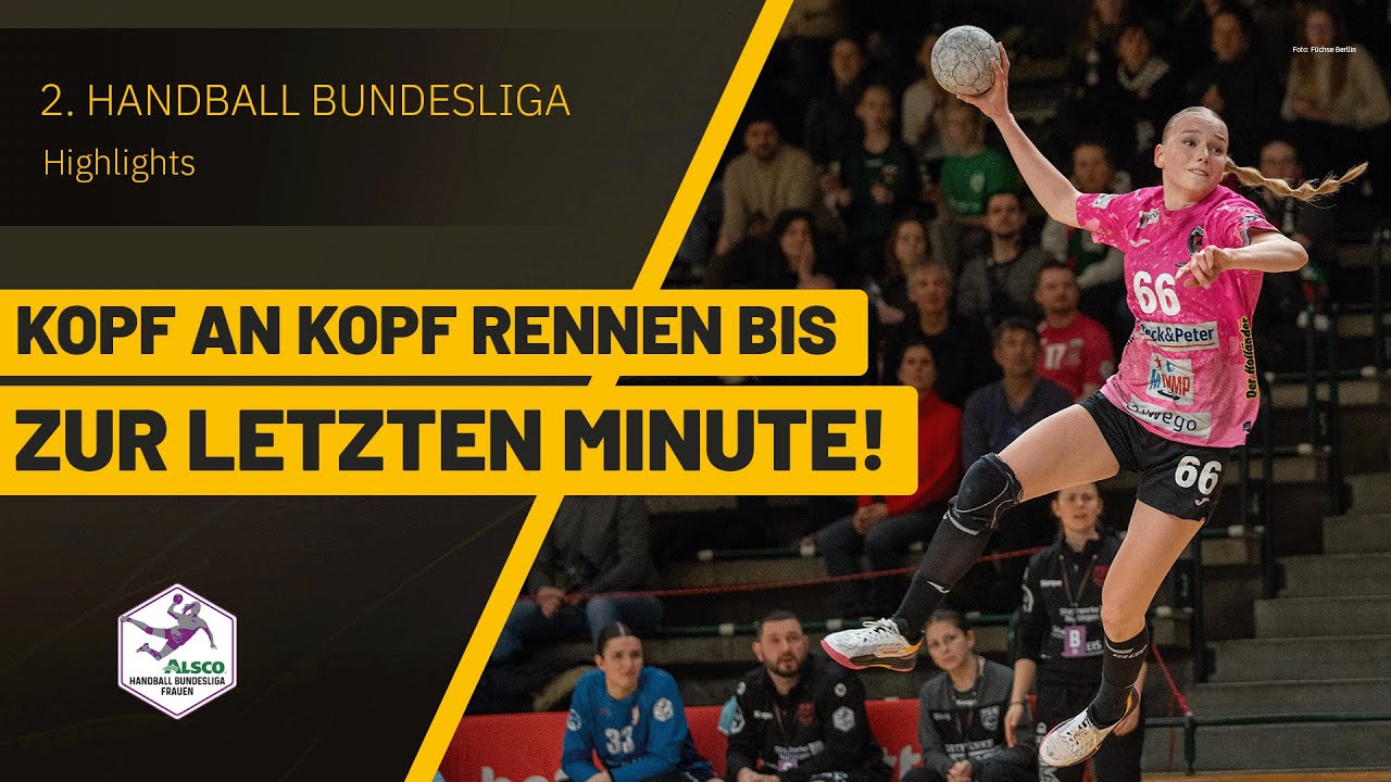 2. HBF: Füchse Berlin vs. TG Nürtingen | Highlights | Sporteurope.TV Handball
