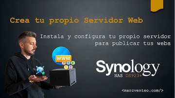 ⭐️Crear tu servidor Web (Apache, nginx, PHP, HTML, CSS) ✅ WebStation con Synology DS923+