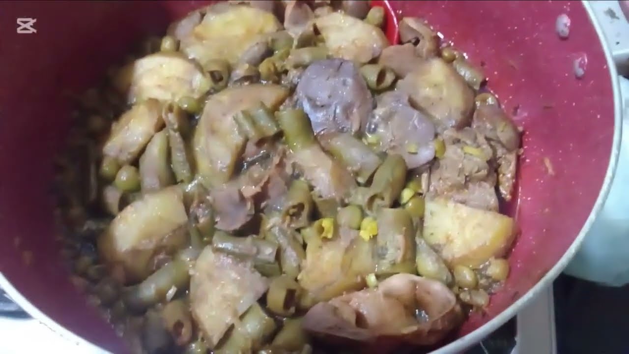 مطبخ أم صبرينة ❤️ أروع طبيخة جلبانة ، قرنون  مع بصمة ليزابا تع الدجاج ♥️💕