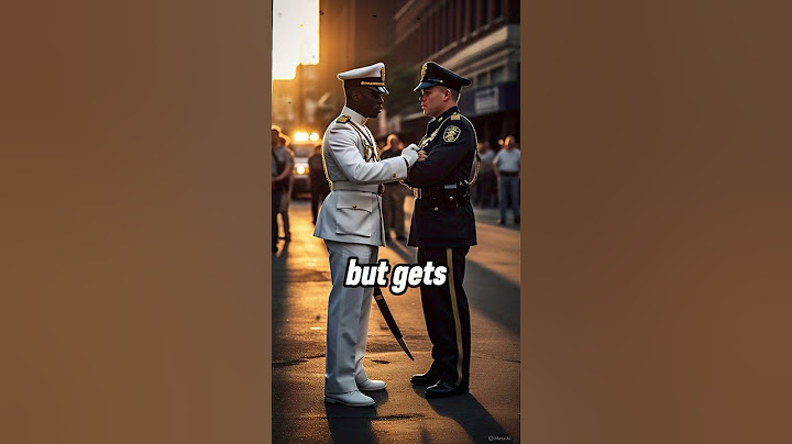 Racist Cop Arrests Black Army General, Regrets When He Learns the Truth! #shorts #viral #trending