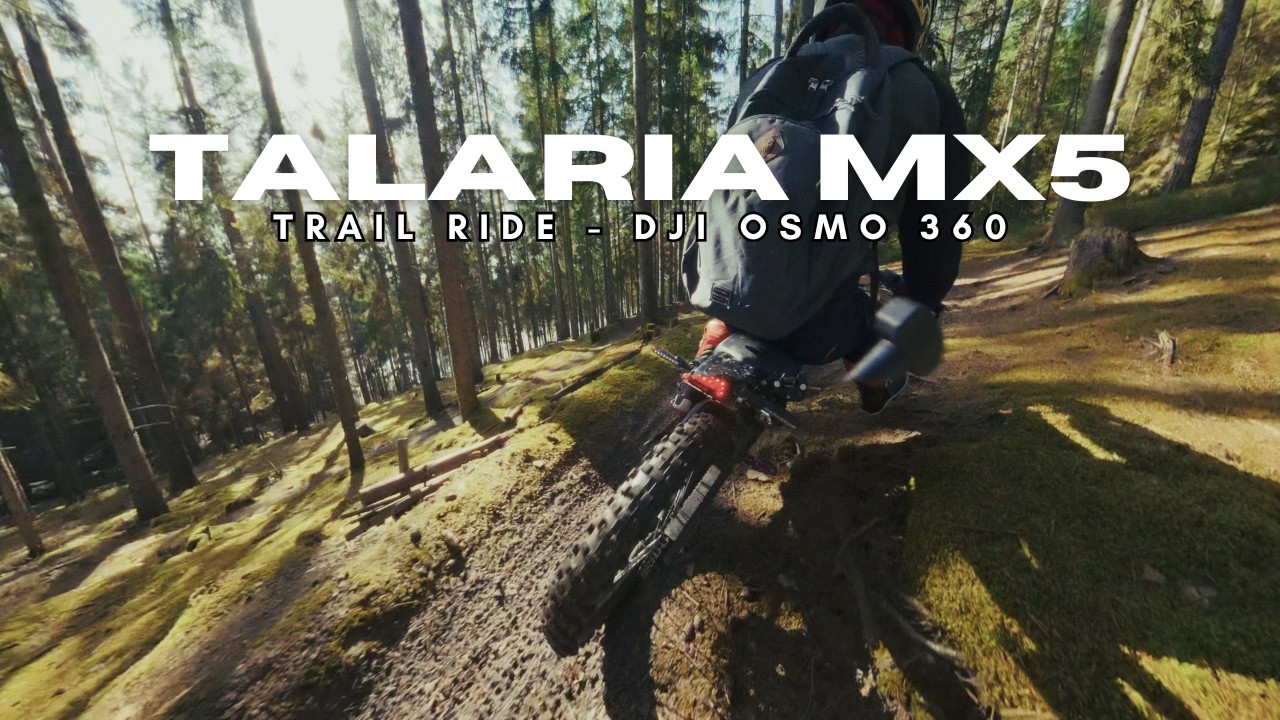 Talaria MX5 Trail Ride - DJI OSMO 360