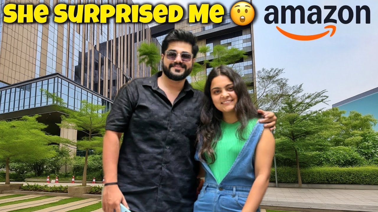 I Took Her INSIDE Amazon’s LARGEST (HYD 13) Campus🔥| Most UNEXPECTED ...