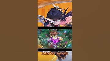ALMOST SAVAGE 😂 #ruby #rubymobilelegends #rubymontage #rubyhighlights #mobilelegends