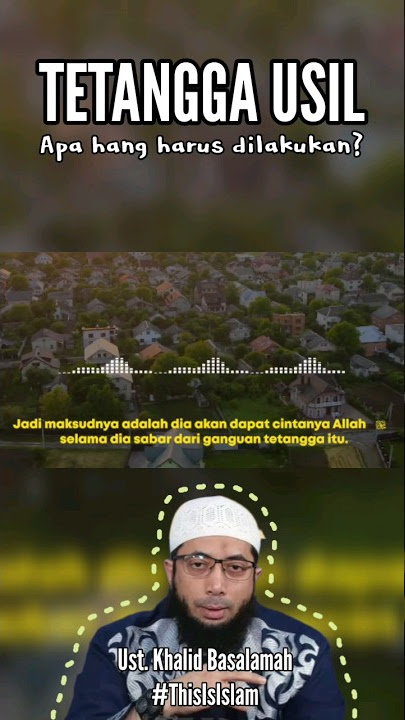 Apa yang harus dilakukan jika ada tetangga yg zolim? #thisisislam #khb #hukum #ngaji