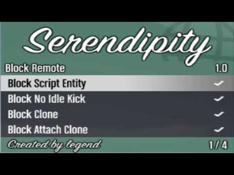 ModLoader serendipity with script menu serendipity GTA 5 BLES for PS3
