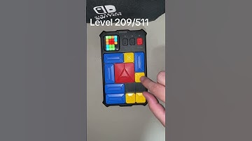 #209 giiker super slide - level 209/511 #puzzlegame #asmr #puzzle #giiker #superslide #games