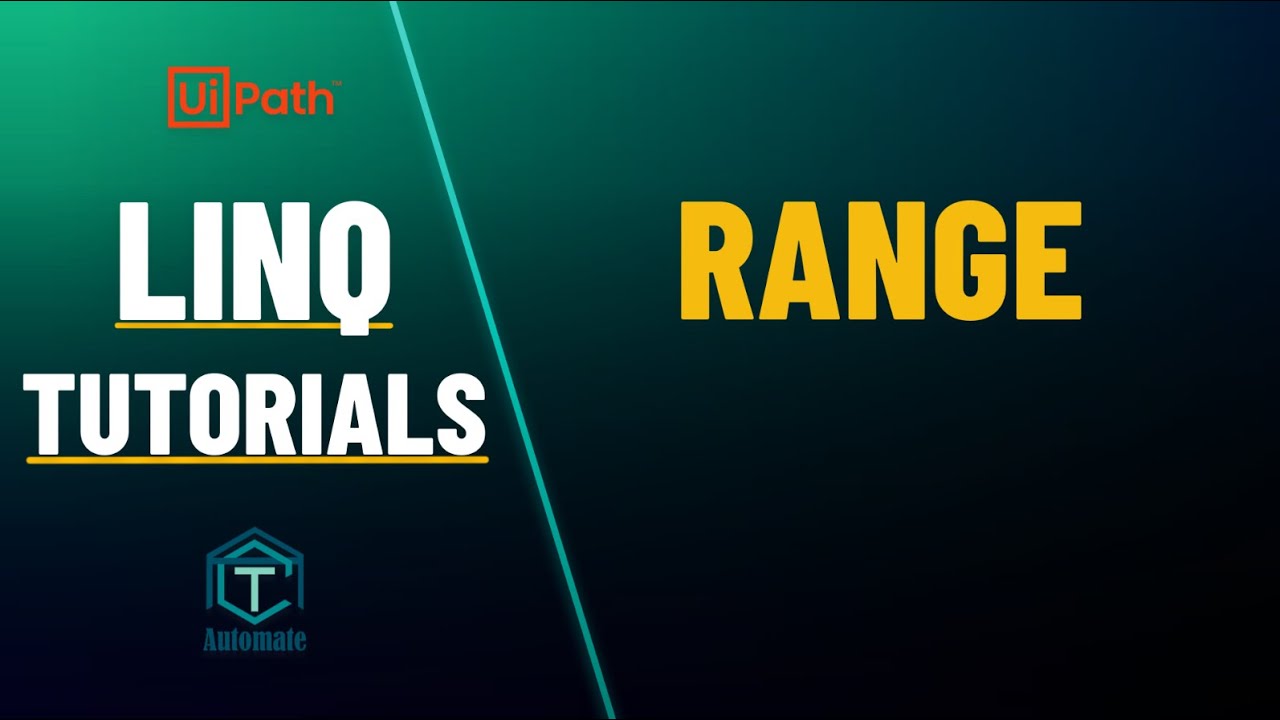 LINQ Methods | LINQ RANGE - YouTube