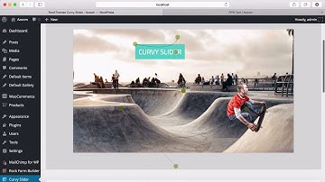 WordPress Curvy Slider V2