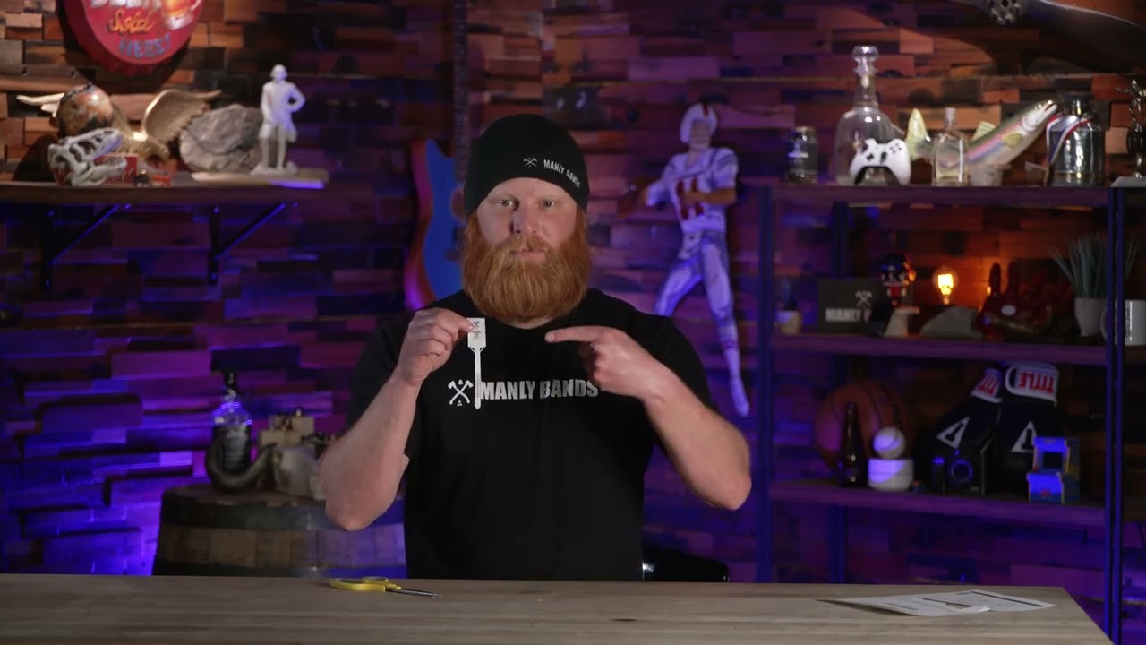 Manly Bands - Printable Ring Sizer - YouTube