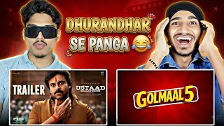 Ustaad Bhagat Singh Trailer & Golmaal 5 Announcement Reac...