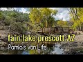 A LITTLE VIDEO AT FAIN LAKE PRESCOTT AZ.