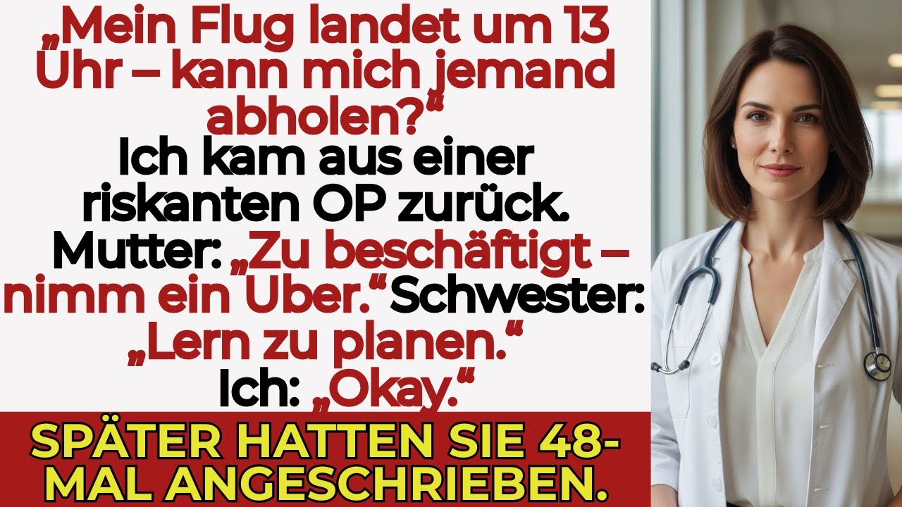 Meine Familie ließ mich nach der Gehirn-OP allein – bis sie sah, wer mich abholte…