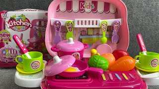 5 Minutes Satisfying with Unboxing cute Pink Minnie Kitchen Set Collection ASMR | Mini toys