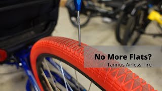 No More Flats? Tannus Airless Tire Review