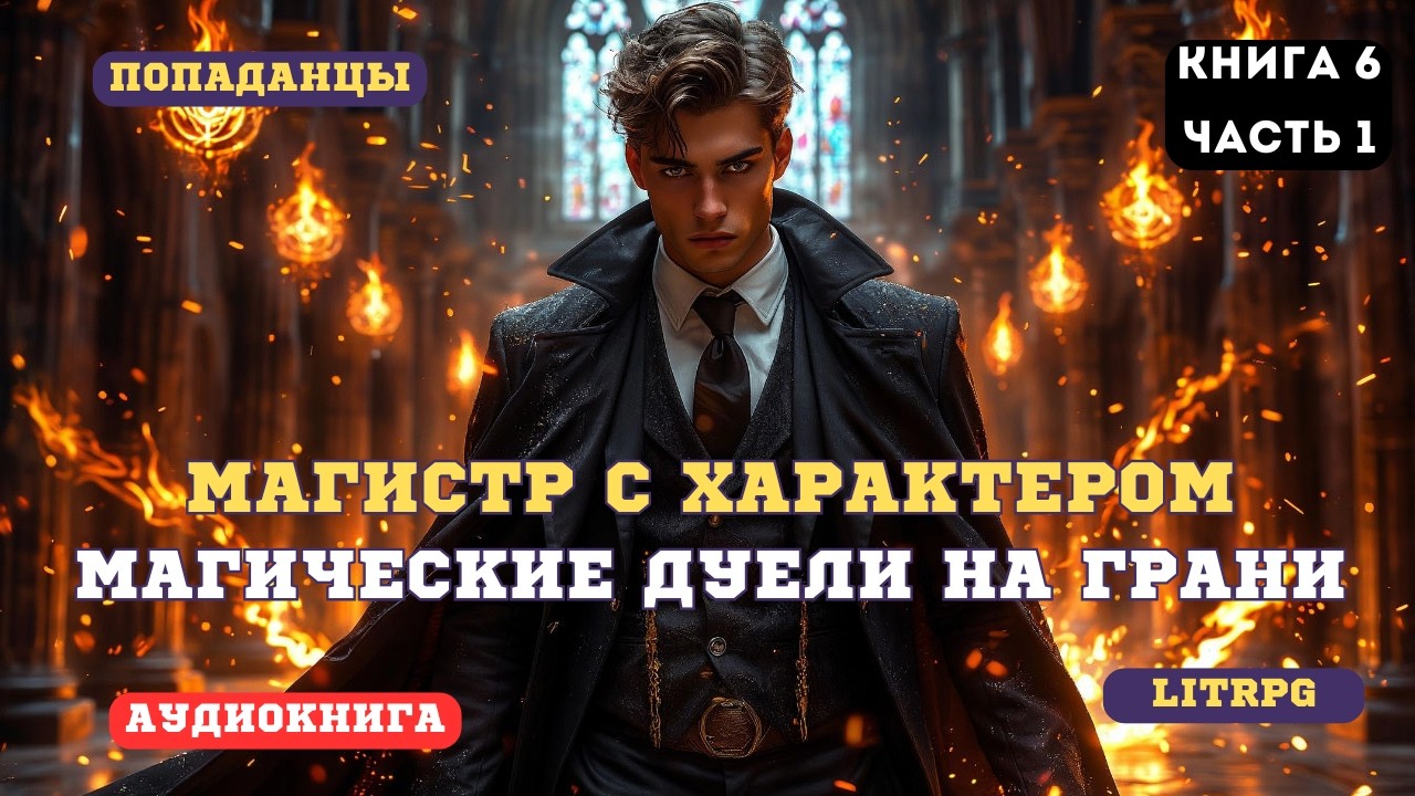 Аудиокнига новинки фэнтези Магистр магии: академия магии на грани (Книга 6 Часть 1)