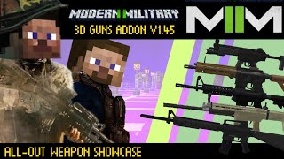 "Modern Warfare II" Minecraft Military Addon V1.45 | 3D Weapons Addon for MCPE | Creator Crafter321 screenshot 4