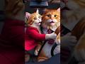Pregnant cat gets into a car accident#shorts