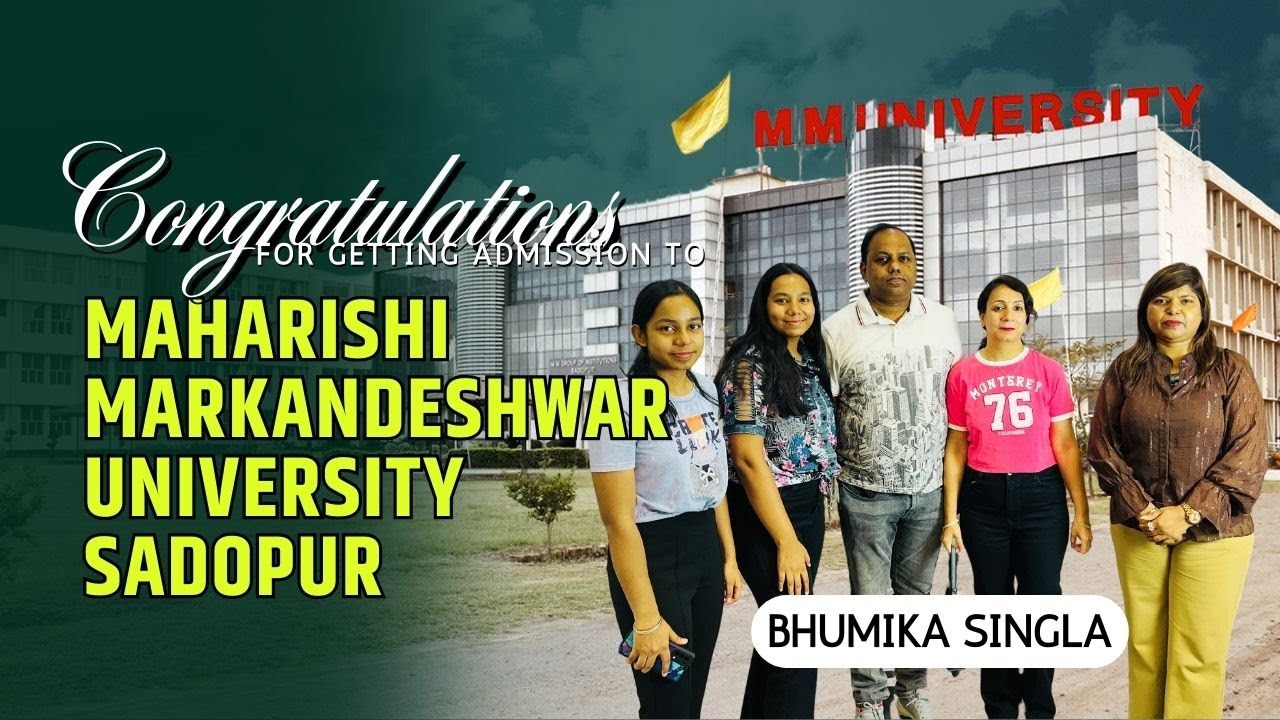 Maharishi Markandeshwar University Sadopur | Parents Testimonial after Getting Admission |Shikshamed