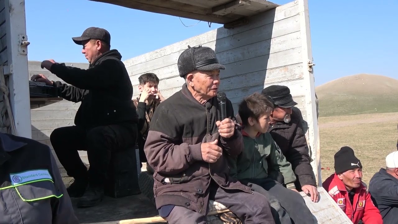 Қазығұрт ауданы Атбұлақ ауылының 1975жылғы жігіттерінің 50жасқа толуына орай елден бата алу көкпары