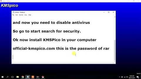 253 How to Activate Windows 10 with KMSpico Activator 2019   YouTube 480p