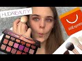 HUDA  BEAUTY Desert Dusk+ набор кистей с AliExpress|обзор, макияж, надо или нет?