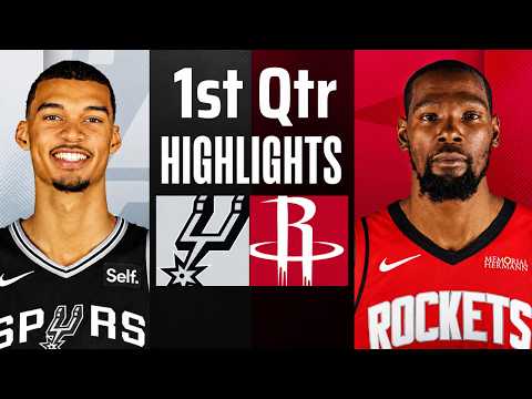 Spurs vs. Rockets Full Highlights 1st Qtr | Oct. 23 | 2026 NBA Highlights Today