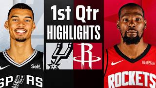 Spurs vs. Rockets Full Highlights 1st Qtr | Oct. 23 | 2026 NBA Highlights Today