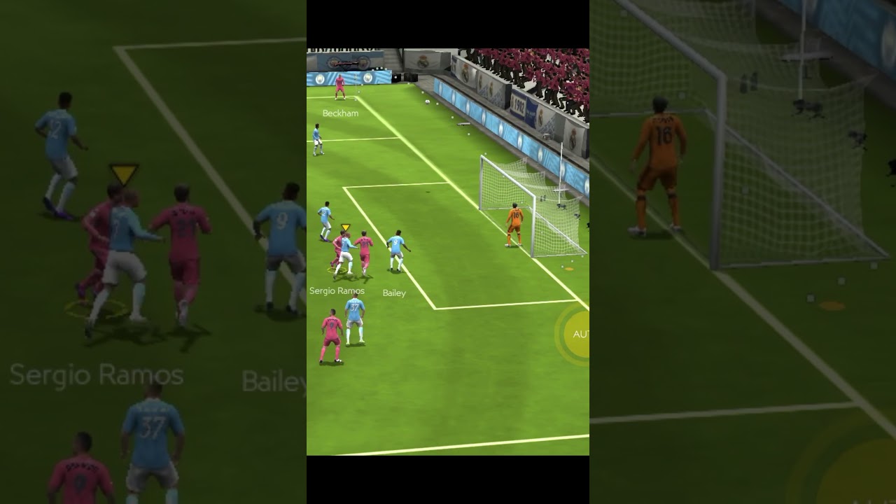 DIRECT GOAL from CORNER in FIFA MOBILE | Curl | Folha Seca