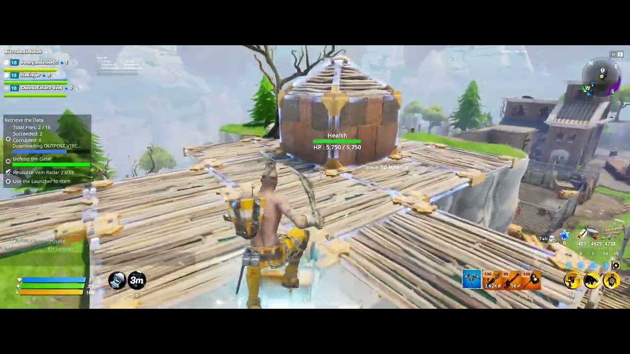 Fortnite - Daily VBuck Mission - Heavy Base Constructor