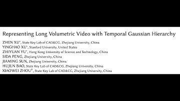Representing Long Volumetric Video with Temporal Gaussian Hierarchy