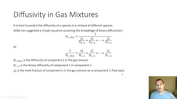 Mass transfer in Arabic | 14 | Estimating diffusivity in gas mixtures