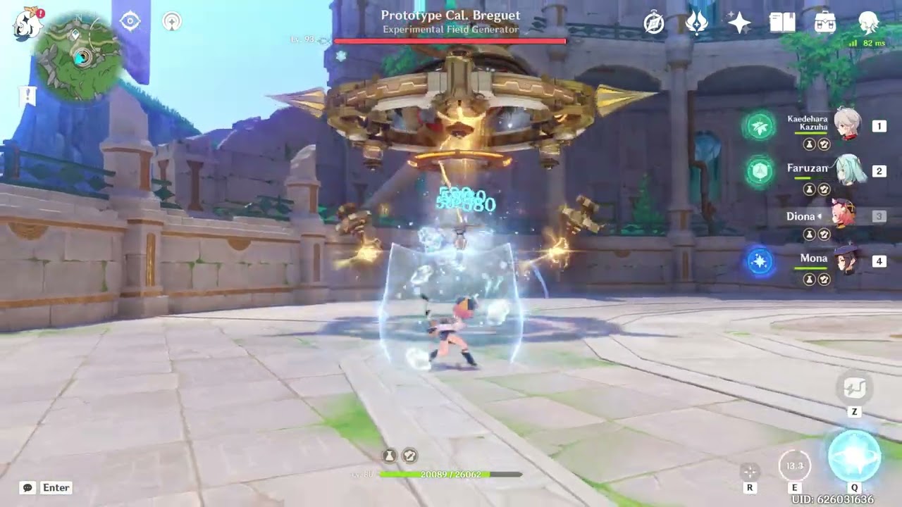 Kazuha Plunge Showcase Without Cloud Retainer (