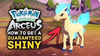 How to Get a Guaranteed SHINY Pokemon in Legends Arceus - Shiny Ponyta