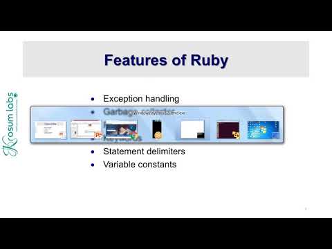 Ruby Programming Workshop