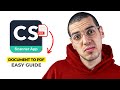 How To Make PDF in CamScanner App (2025 Guide) – Quick &amp; Easy