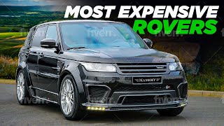 Career Overview TOP 5 MOST EXPENSIVE LAND ROVERS OF ALL TIMES