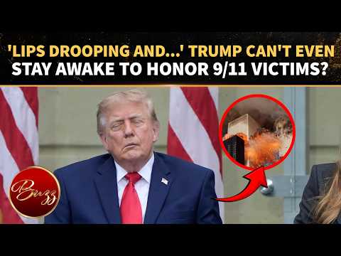Trump’s ‘SHAMEFUL’ 9/11 Move VIRAL: POTUS Struggles To Stay Awake At Pentagon Memorial | WATCH