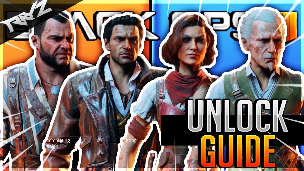 BLACKOUT HOW TO UNLOCK ZOMBIES CHARACTER! CHAOS CREW
