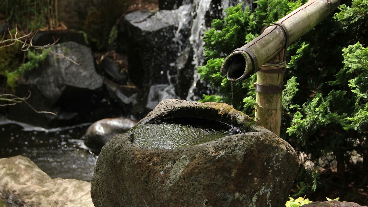 Японский колодец цукубай