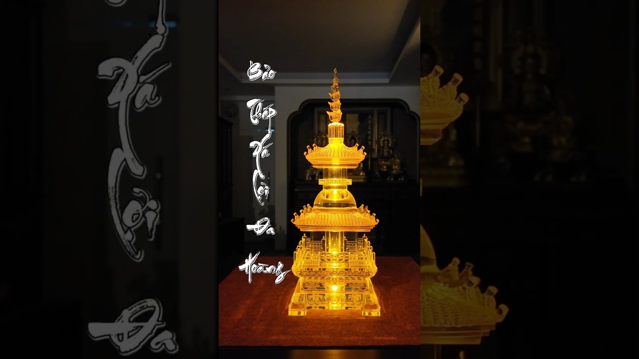 ✨ Tháp Xá Lợi Đa Hoàng Tua Bảo Lưu Ly ✨ #phápduyênshop #dotho #dothocung #thapxaloi