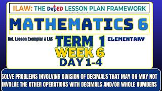 Math 6 Term 1 Week 6