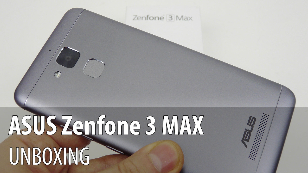 ASUS ZenFone 3 MAX Unboxing (Compact Battery Phone – 4100 mAh)