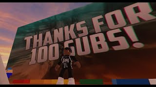 i built an obby to celebrate 100 subs