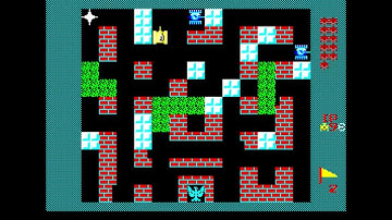 Sharp X1 Game: Battle City (1985 Dempa / Namco)